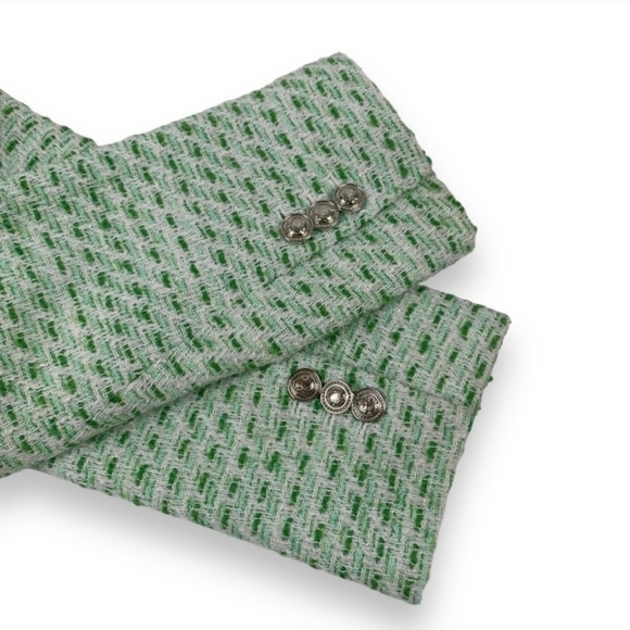 Zara Treed Oversized Double-breasted Blazer, Medium - Picture 6 of 8